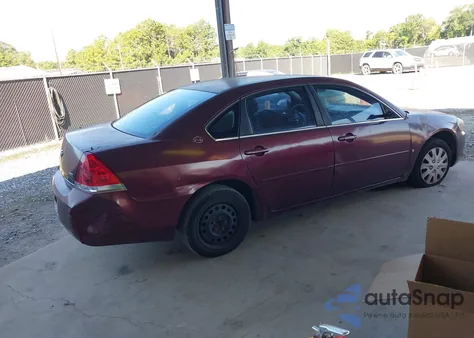 2007 Chevrolet Impala Ls from USA, damaged, VIN 2G1WB55K279156870